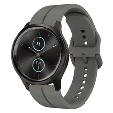 Per cinturino in silicone da 20 mm stile Garminmove (grigio scuro)