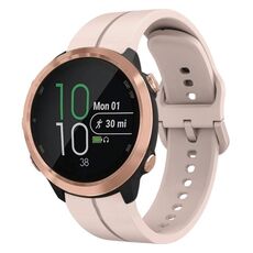Per Garmin Forerunner 645 Music Cinturino in silicone da 20 mm con cinturino (rosa)