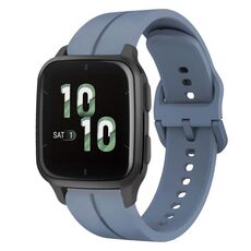 Per Garmin Forerunner Sq2 cinturino in silicone da 20 mm con cinturino (blu)