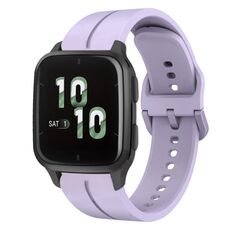 Per Garmin Forerunner Sq2 cinturino in silicone da 20 mm (viola)