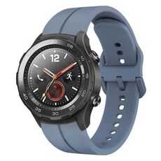 Per Huawei Watch 2 cinturino in silicone da 20 mm con cinturino (blu)