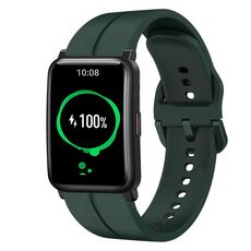 Cinturino per orologio in silicone con cinturino da 20 mm per orologio Honor Watch ES (verde scuro)