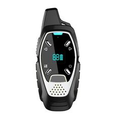 Display a LED Ricarica USB Mini walkie-talkie palmare wireless piccolo (bianco)