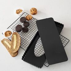 BM1026 14 pollici Rettangolare Toast Bread Pan Kitchen Ripple Cake Mold