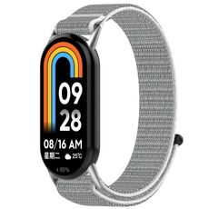 Per cinturino per orologio Xiaomi Smart Band 9/9 NFC Loop con gancio e anello in nylon (colore conchiglia)