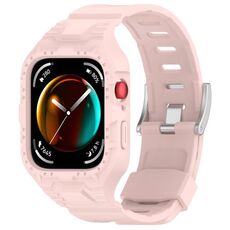 Per Huawei Watch Fit3 Armor cinturino in TPU integrato (rosa)