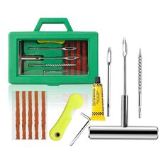 Set di strumenti di riparazione pneumatici per auto 7 in 1 Kit di strumenti di riparazione rapida di emergenza per pneumatici per vuoto per moto