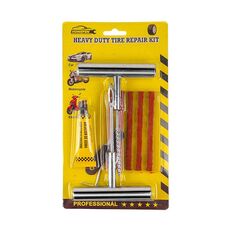 Set di strumenti di riparazione pneumatici per auto 6 in 1 Kit di strumenti di riparazione rapida di emergenza per pneumatici per vuoto per moto