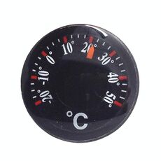 Termometro rotondo in plastica ad alta precisione da 20 mm