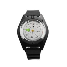 Cinturino in silicone impermeabile portatile orologio da polso stile bussola