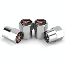 Decorazione per pneumatici per moto, tappo valvola per auto, 4 pezzi/set, colore: argento