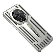 Custodia per telefono a copertura totale per Honor Magic6 Pro Blade Cooling PC (argento titanio)