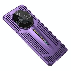 Custodia per telefono Honor X50 Blade Cooling PC a copertura totale (viola scuro)