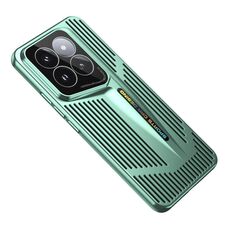 Per Xiaomi 14 Pro Blade Cooling PC Custodia per telefono a copertura totale (ciano)