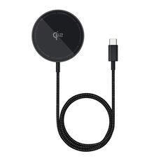 Caricabatterie wireless magnetico universale Baseus Simple Mini4 Air 15W Qi2 (nero)