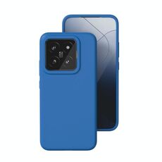 Per Xiaomi 14 Pro Custodia per telefono in silicone liquido all-inclusive (blu navy)