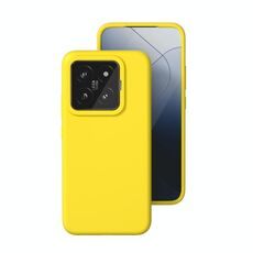 Per Xiaomi 14 Pro Custodia per telefono in silicone liquido all-inclusive (giallo limone)