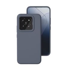 Per Xiaomi 14 Pro Custodia per telefono in silicone liquido all-inclusive (grigio antracite)