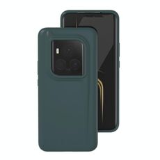 Custodia per telefono in silicone liquido all-inclusive For Honor Magic6 Ultimate (verde scuro)