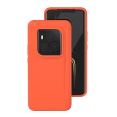 Custodia per telefono in silicone liquido all-inclusive For Honor Magic6 Ultimate (arancione)