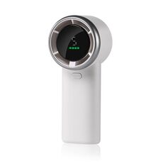 Ventilatore a turbina portatile con display digitale HD N603 (bianco)