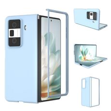 Custodia per telefono cellulare For Honor Magic Vs3 Skin Feel PC (azzurro chiaro)