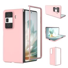 Custodia per telefono cellulare For Honor Magic Vs3 Skin Feel PC (rosa)