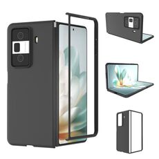 Custodia per telefono cellulare For Honor Magic Vs3 Skin Feel PC (Nero)