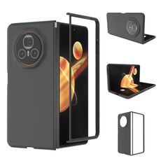 Custodia per telefono cellulare For Honor Magic V3 Skin Feel PC (nero)