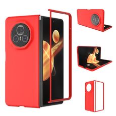 Custodia per telefono PC For Honor Magic V3 Skin Feel (rosso)