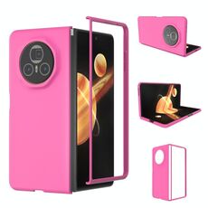 Custodia per telefono cellulare For Honor Magic V3 Skin Feel PC (rosso rosa)