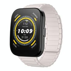 Per Amazfit Watch Bip 5 22mm Cinturino per orologio magnetico in silicone a forma di I (Starlight)