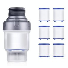 Lavatrice domestica Scaldabagno elettrico Filtro di purificazione dell'acqua con 6 cartucce, stile: prefiltro