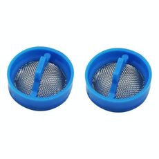 2 pezzi Universale Automatico Lavatrice Acqua Valvola Porta Filtro Acciaio Inox