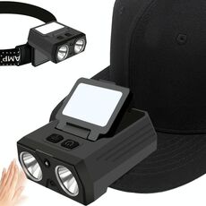 Clip Cap USB Charging Faro a induzione LED per esterni, stile: tipo B a tre usi