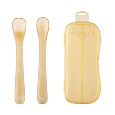 Cucchiaio in silicone per bambini Cucchiaio per l'alimentazione dei neonati in silicone Stoviglie per bambini morbide, Specifiche: con scatola