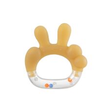 Sonaglio per neonati, ciuccio lenitivo, bastone per la dentizione, giocattolo in silicone anti-mangiare per neonati, stile: gesto del sì