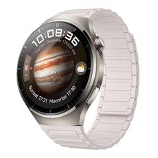 For Huawei Watch 4 Pro 22mm I-shaped Magnetic Silicone Watch Band(Starlight)