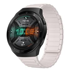 Per Huawei Watch GT 2e 22mm Cinturino in silicone magnetico a forma di I (Starlight)