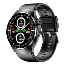 TK25 1.39 pollici IP67 impermeabile Sport Salute Monitoraggio Smart Bluetooth Chiamata Orologio (silicone nero)