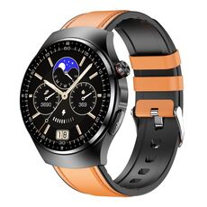 TK25 1.39 pollici IP67 impermeabile Sport Salute Monitoraggio Smart Bluetooth Chiamata Orologio (pelle marrone)