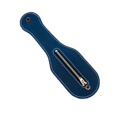 Portamonete portatile in pelle con custodia per attrezzi (blu)