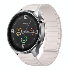 For Xiaomi Watch Color 22mm I-shaped Magnetic Silicone Watch Band(Starlight)