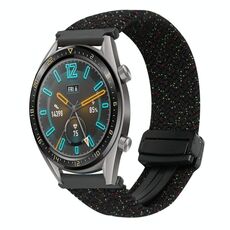 Per Huawei Watch GT 22mm Cinturino per orologio intrecciato con fibbia magnetica (Starlight Colorful)