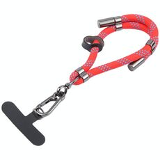 Cordino anti-smarrimento regolabile per cellulare da 8 mm (onda rossa e blu)