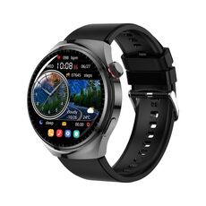 LEMFO LF38 1.6 pollici IPS Screen Silicone Strap Smart Watch Supporta il monitoraggio dell'ossigeno nel sangue (nero)