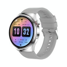 LEMFO LF38 1.6 pollici IPS Screen Silicone Strap Smart Watch Supporta il monitoraggio dell'ossigeno nel sangue (argento)
