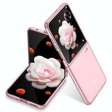 Custodia per telefono For Honor Magic V Flip GKK ultra sottile a copertura totale (rosa)