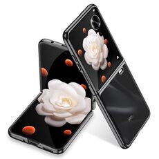 Custodia per telefono con copertura completa per Honor Magic V Flip GKK Galvanotecnica (Nero)