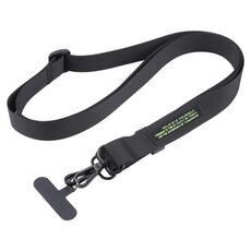 Cordino lungo anti-smarrimento per telefono cellulare A1 in nylon (nero)